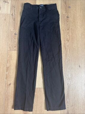 Place Black Straight-Leg Chinos for Kids